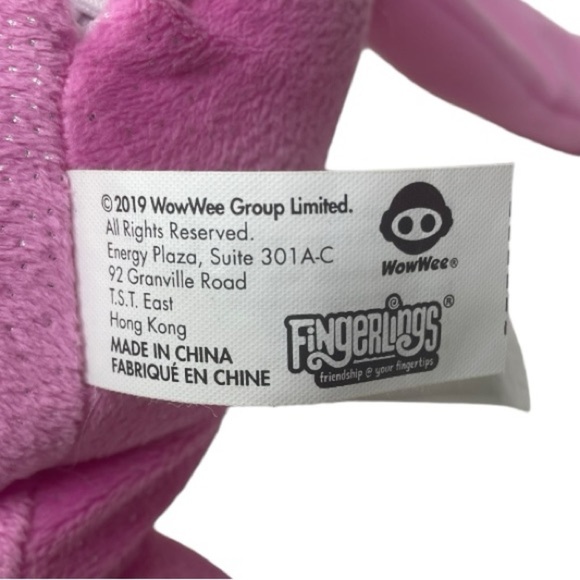 Wow Wee Kids Pink Sparkle Talking Walrus Plush Toy - Picture 6 of 6